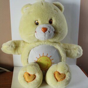 2002 Interactive Funshine Bear 15" Plush Talks
